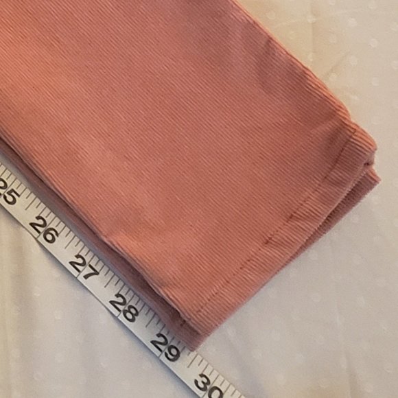 RAG & BONE Cameo High-Rise Super Soft Corduroy Skinny Jeans in Pink Size 24 - Picture 6 of 11